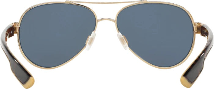 Loreto Rose Gold Polarized Polycarbonate Sunglasses (Item No:  LR 64 OGP)