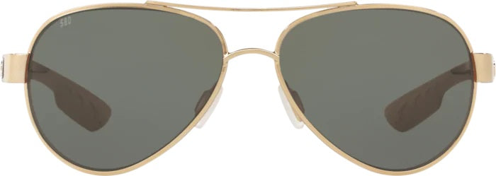 Loreto Rose Gold Polarized Glass Sunglasses (Item No: LR 64 OGGLP)