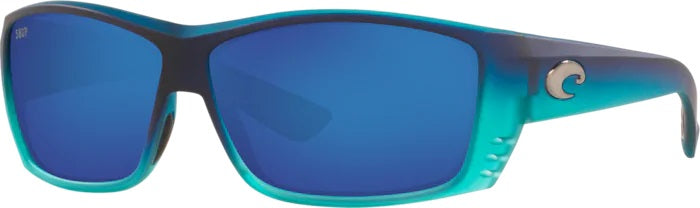 Cat Cay Matte Caribbean Fade Polarized Polycarbonate Sunglasses (Item No: AT 73 OBMP)