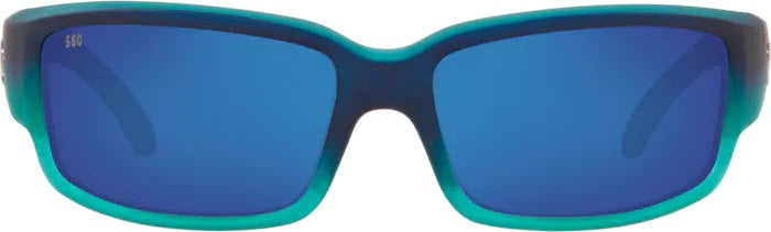 Caballito Matte Caribbean Fade Polarized Glass Sunglasses (Item No: CL 73 OBMGLP)
