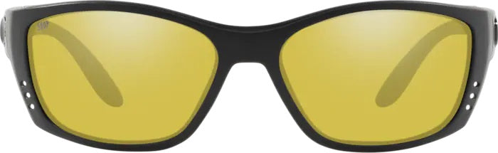 Fisch Sunrise Silver Mirror Polarized Sunglasses