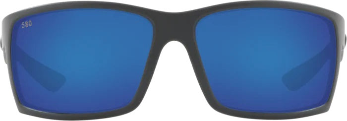 Reefton Matte Gray Polarized Glass Sunglasses (Item No:  RFT 98 OBMGLP)