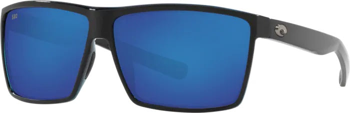 Rincon Shiny Black Polarized Glass Sunglasses (Item No: RIN 11 OBMGLP)
