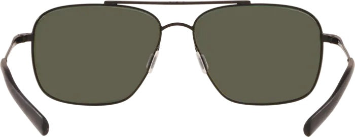 Canaveral Satin Black Polarized Glass Sunglasses (Item No: CAN 101 OBMGLP)