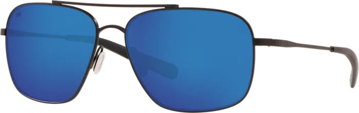 Canaveral Satin Black Polarized Glass Sunglasses (Item No: CAN 101 OBMGLP)