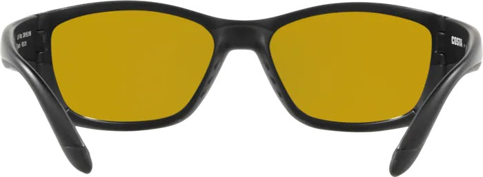 Fisch Sunrise Silver Mirror Polarized BlackOut Sunglasses