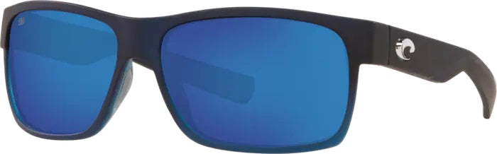 Half Moon Bahama Blue Fade Polarized Glass Sunglasses (Item No: HFM 193 OBMGLP)