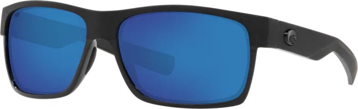 Half Moon Shiny Black Polarized Polycarbonate Sunglasses (Item No: HFM 155 OBMP)