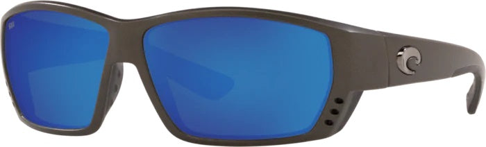 Tuna Alley  Matte Steel Gray Metallic Polarized Glass Sunglasses (Item No: TA 188 OBMGLP)