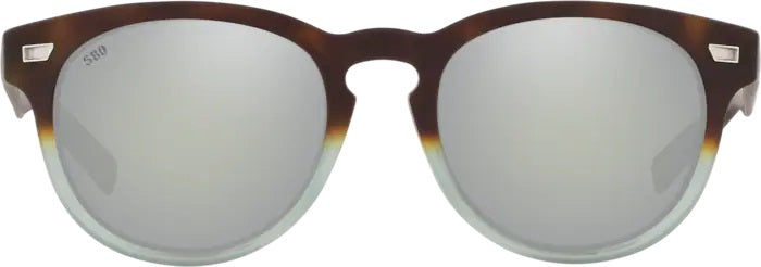 Del Mar Matte Tide Pool Polarized Glass Sunglasses (Item No: DEL 207 OSGGLP)