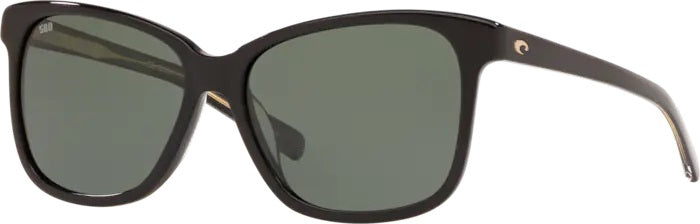 May Shiny Black Polarized Glass Sunglasses (Item No: MAY 11 OGGLP)