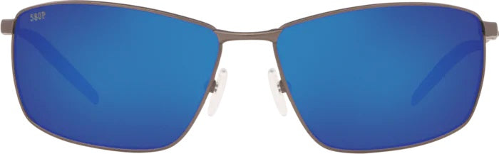 Turret Matte Dark Gunmetal Polarized Polycarbonate Sunglasses (Item No: TRT 247 OBMP)