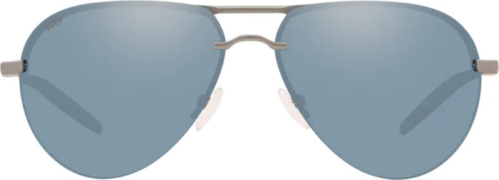 Helo Matte Silver Polarized Polycarbonate Sunglasses (Item No: HLO 228 OSGP)