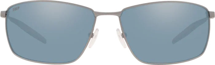 Turret Matte Silver Polarized Polycarbonate Sunglasses (Item No: TRT 228 OSGP)