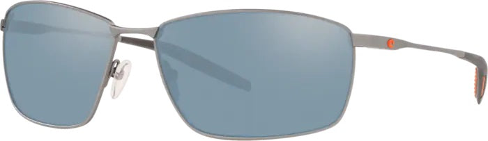 Turret Matte Silver Polarized Polycarbonate Sunglasses (Item No: TRT 228 OSGP)