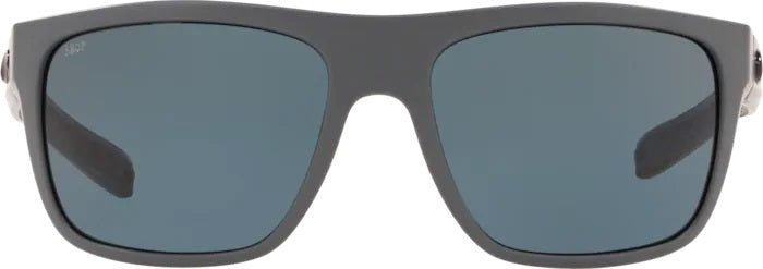 Broadbill Matte Gray Polarized Polycarbonate Sunglasses (Item No: BRB 98 OGP)