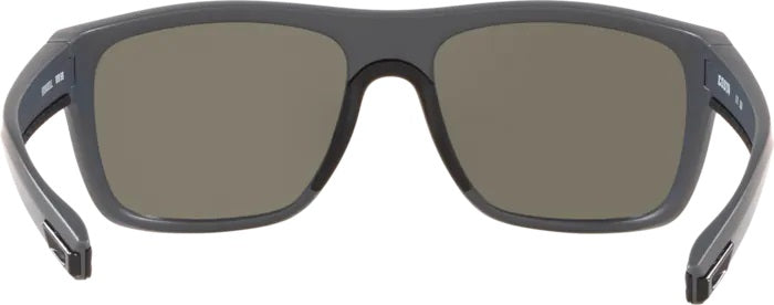 Broadbill Matte Gray Polarized Glass Sunglasses (Item No: BRB 98 OBMGLP)