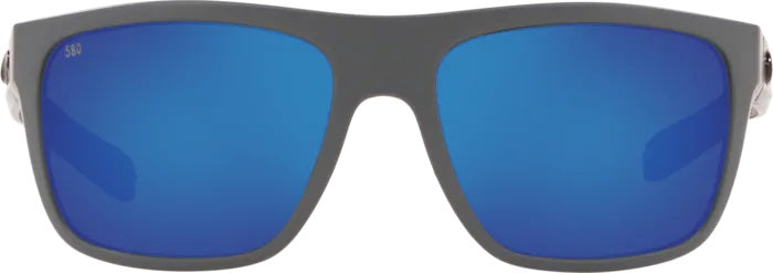Broadbill Matte Gray Polarized Polycarbonate Sunglasses (Item No: BRB 98 OBMP)