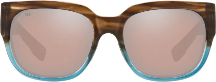 Waterwoman Shiny Wahoo Polarized Glass Sunglasses (Item No: WTW 251 OSCGLP)