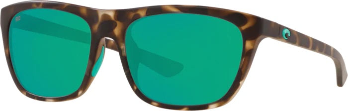 Cheeca Matte Shadow Tortoise Polarized Glass Sunglasses (Item No: CHA 249 OGMGLP)