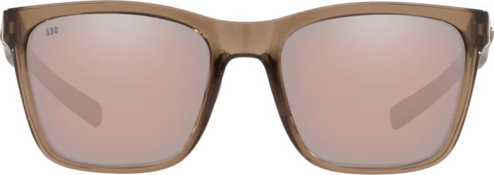 Panga Shiny Taupe Crystal Polarized Glass Sunglasses (Item No: PAG 258 OSCGLP)