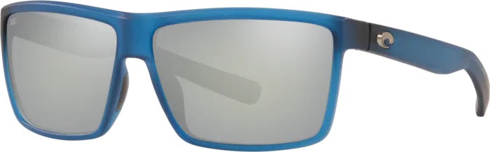Rinconcito Matte Atlantic Blue Polarized Glass Sunglasses (Item No:  RIC 177 OSGGLP)