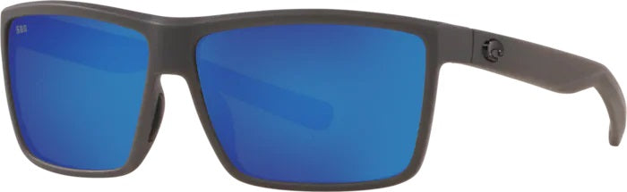Rinconcito Matte Gray Polarized Glass Sunglasses (Item No:  RIC 98 OBMGLP)