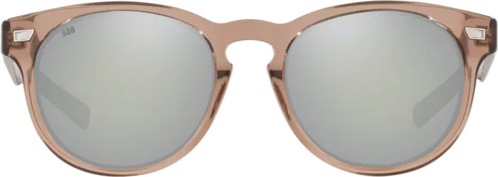 Del Mar Shiny Taupe Crystal Polarized Glass Sunglasses (Item No: DEL 258 OSGGLP)