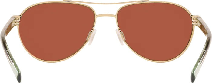 Fernandita Shiny Gold Polarized Polycarbonate Sunglasses (Item No: FER 126 OSCP)