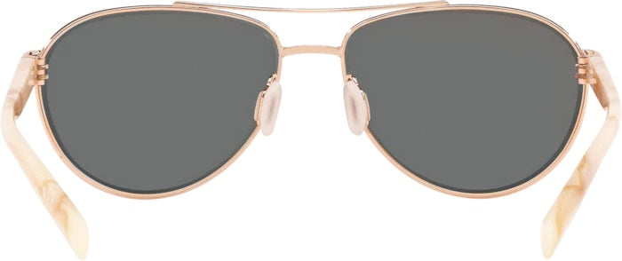 Fernandita Rose Gold Polarized Glass Sunglasses (Item No: FER 164 OSCGLP)