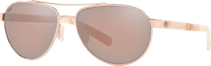 Fernandita Rose Gold Polarized Polycarbonate Sunglasses (Item No: FER 164 OSCP)