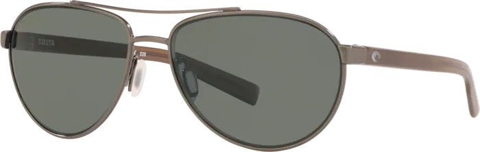 Fernandita Brushed Gunmetal Polarized Glass Sunglasses (Item No: FER 186 OGGLP)