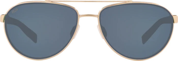 Fernandita Brushed Gold Polarized Polycarbonate Sunglasses (Item No: FER 226 OGP)