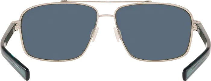 Flagler Brushed Silver Polarized Polycarbonate Sunglasses (Item No: FLG 262 OGP)