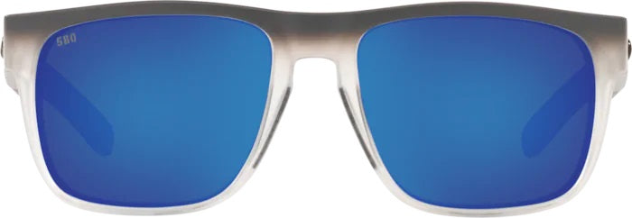 Ocearch® Spearo Matte Fog Gray Polarized Glass Sunglasses (Item No: SPO 277OC OBMGLP)