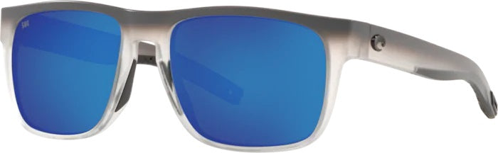 Ocearch® Spearo Matte Fog Gray Polarized Glass Sunglasses (Item No: SPO 277OC OBMGLP)