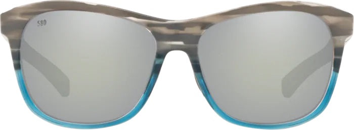 Ocearch® Vela Ocearch Shiny Coastal Fade Polarized Glass Sunglasses (Item No: VLA 275OC OSGGLP)