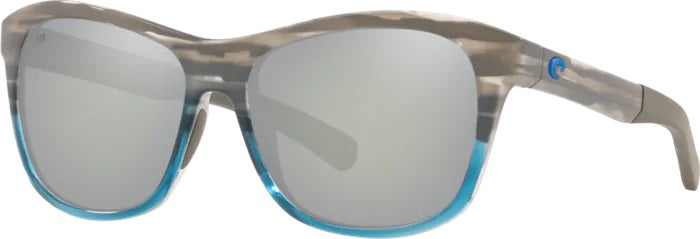 Ocearch® Vela Ocearch Shiny Coastal Fade Polarized Glass Sunglasses (Item No: VLA 275OC OSGGLP)