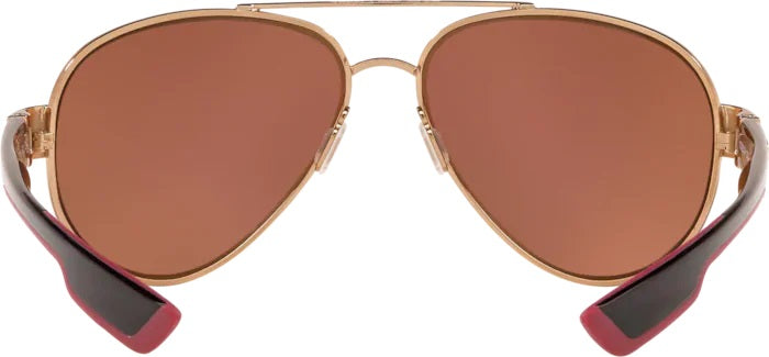 South Point Shiny Blush Gold Polarized Polycarbonate Sunglasses (Item No:  SO 284 OCP)