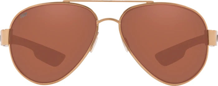 South Point Shiny Blush Gold Polarized Polycarbonate Sunglasses (Item No:  SO 284 OCP)