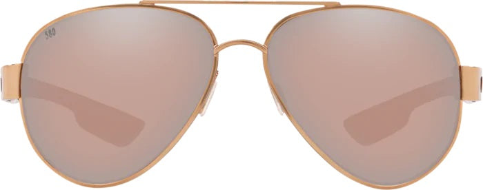 South Point Shiny Blush Gold Polarized Glass Sunglasses (Item No: SO 284 OSCGLP)