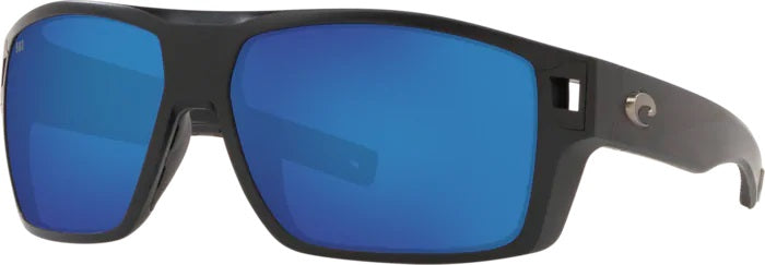 Diego Matte Black Polarized Polycarbonate Sunglasses (Item No: DGO 11 OBMP)