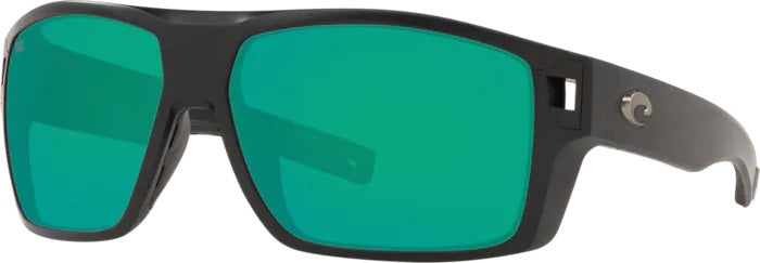 Diego Matte Black Polarized Glass Sunglasses (Item No:  DGO 11 OGMGLP)
