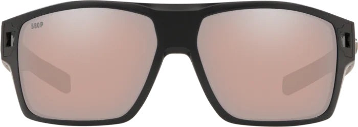 Diego Matte Black Polarized Polycarbonate Sunglasses (Item No: DGO 11 OSCGLP)