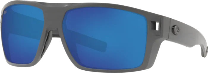 Diego Matte Gray Polarized Polycarbonate Sunglasses (Item No: DGO 98 OBMP)