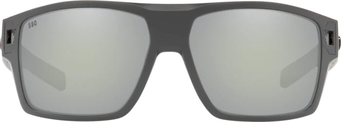 Diego Matte Gray Polarized Glass Sunglasses (Item No: DGO 98 OSGGLP)