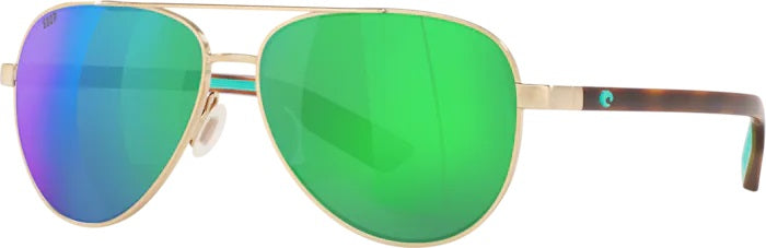 Peli Brushed Gold Polarized Polycarbonate Sunglasses (Item No: PEL 287 OGMP)