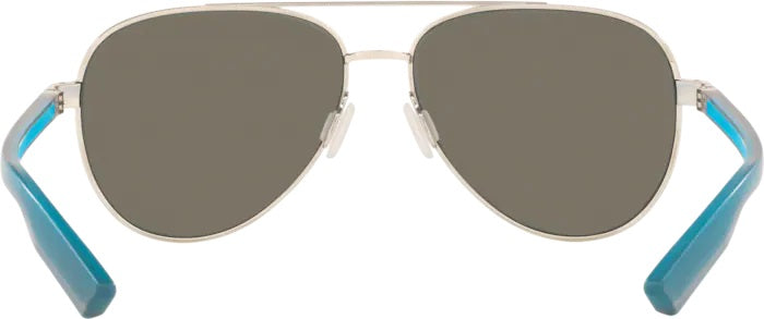 Peli Shiny Silver Polarized Glass Sunglasses (Item No: PEL 288 OBMGLP)