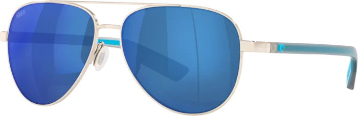 Peli Shiny Silver Polarized Polycarbonate Sunglasses (Item No: PEL 288 OBMP)