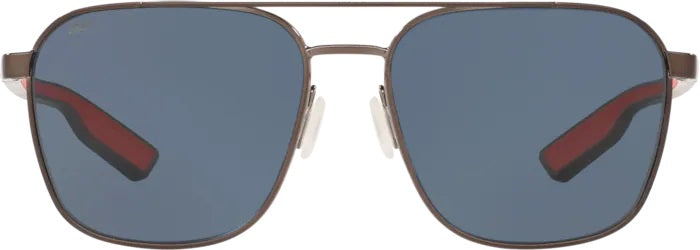 Wader Shiny Dark Gunmetal Polarized Polycarbonate Sunglasses (Item No: WDR 295 OGP)